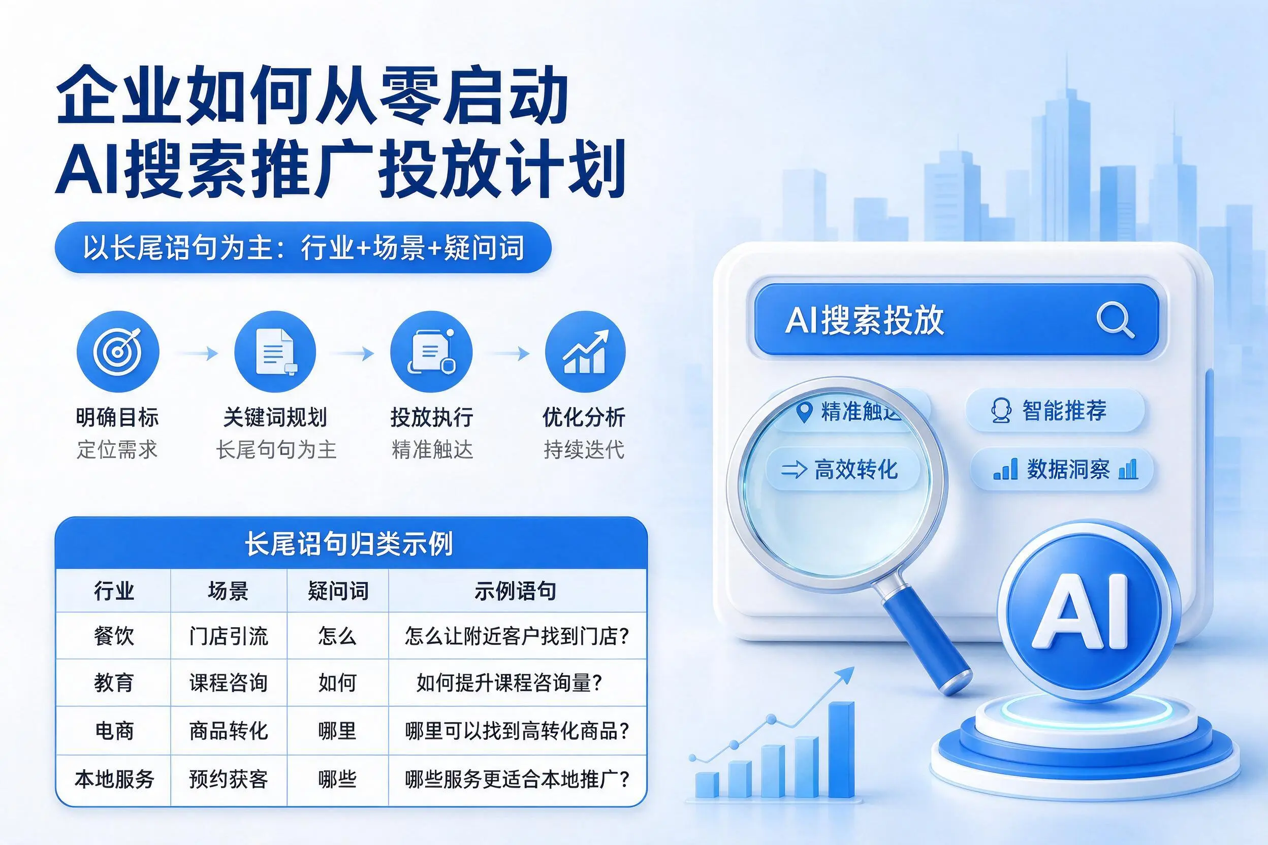 仙桃企业如何从零启动AI搜索推广投放计划